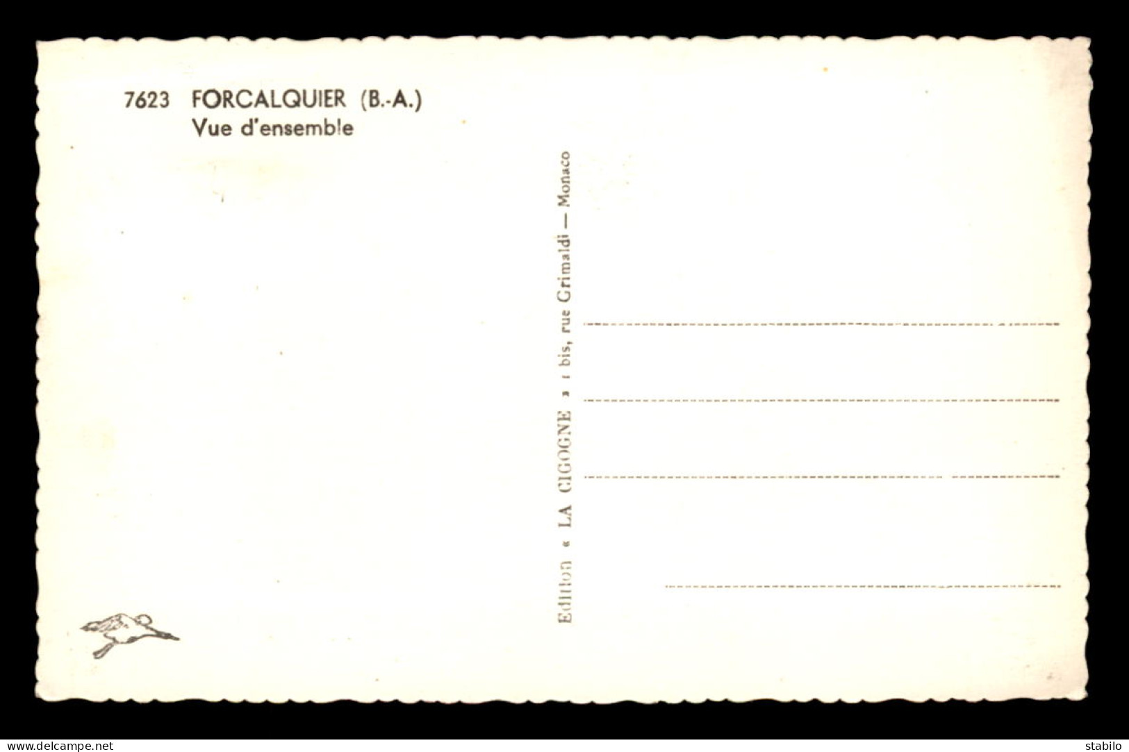 04 - FORCALQUIER - VUE GENERALE - Forcalquier