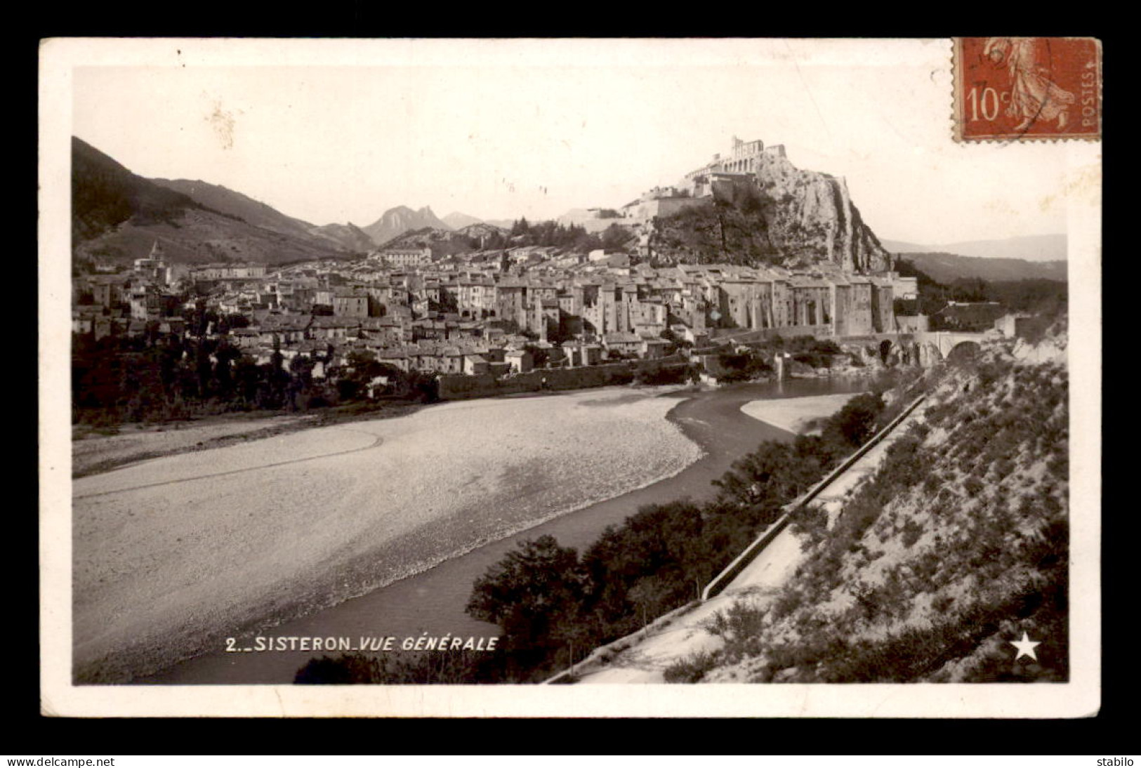 04 - SISTERON - ROCHER DE LA BAUME - EDITEUR MARQUE ETOILE - Sisteron