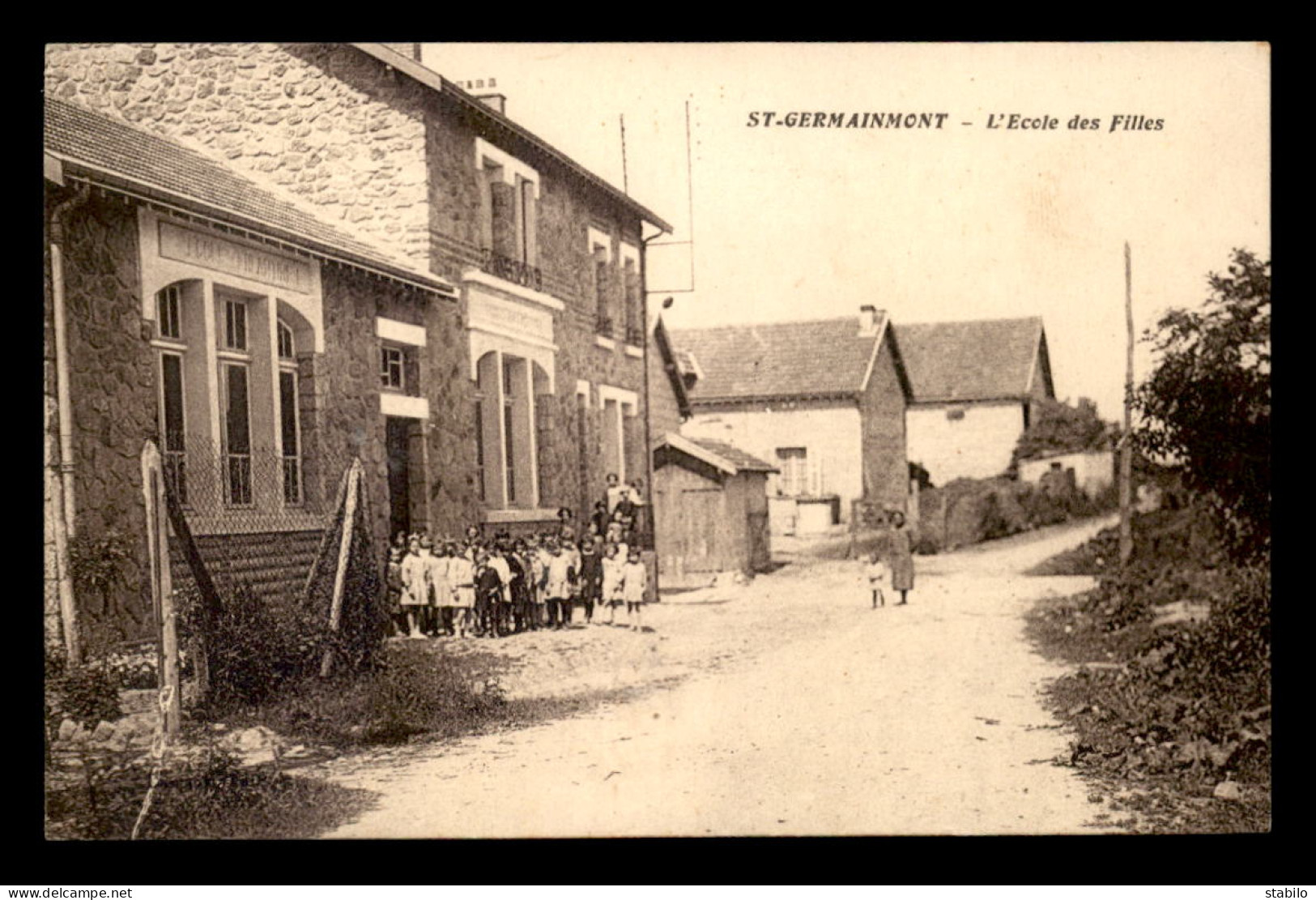 08 - ST-GERMAINMONT - L'ECOLE DES FILLES - Autres & Non Classés