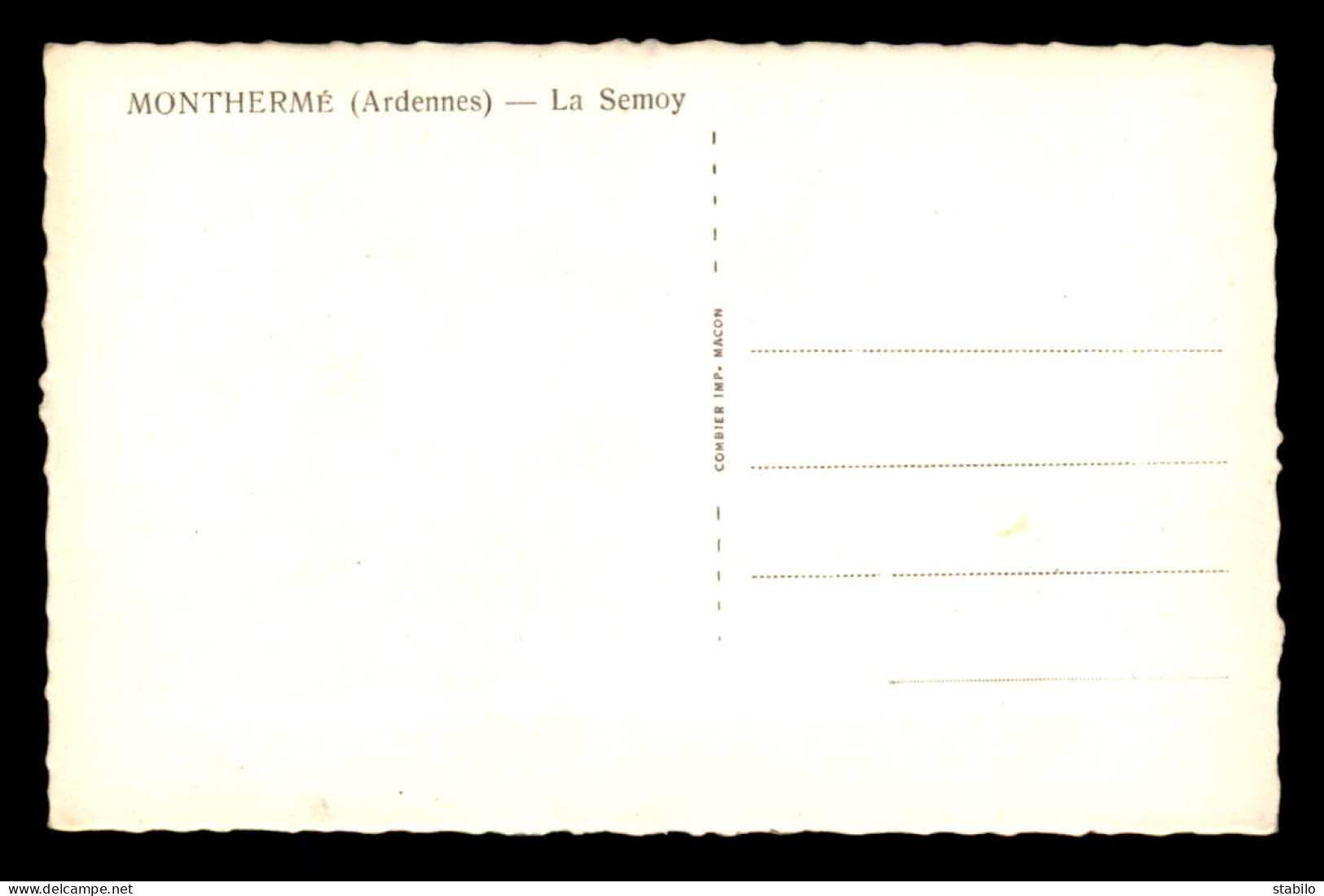 08 - MONTHERME - LA SEMOY - Montherme