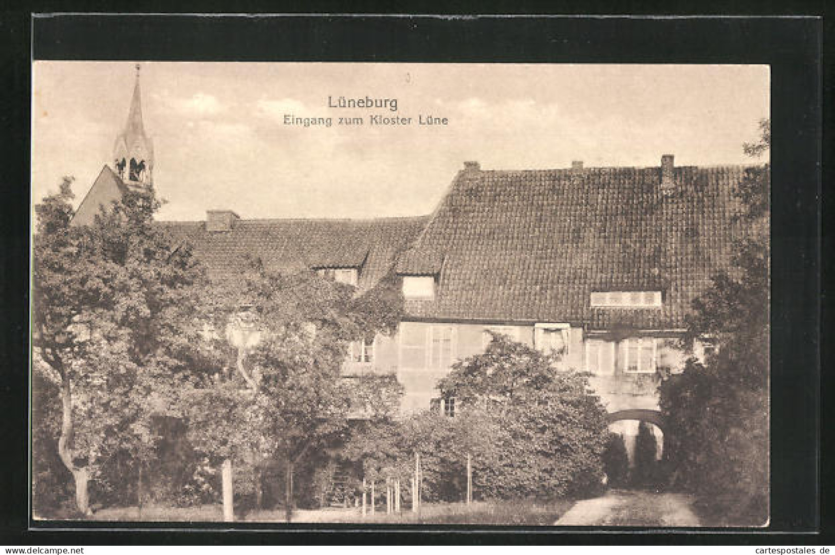 AK Lüneburg, Eingang Zum Kloster Lüne  - Lüneburg