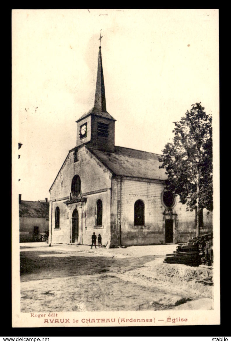 08 - AVAUX-LE-CHATEAU - L'EGLISE - Autres & Non Classés