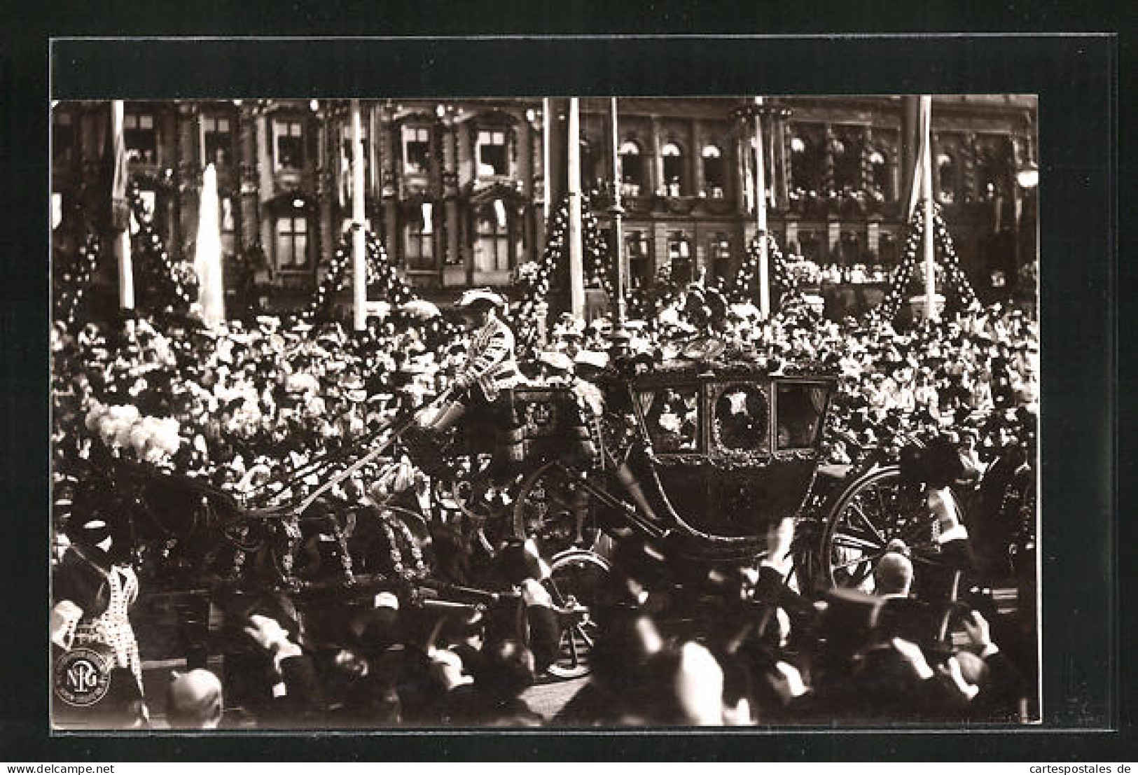 AK Berlin, Einholung Der Kronprinzessin Cecilie Am 3. Juni 1905  - Familles Royales