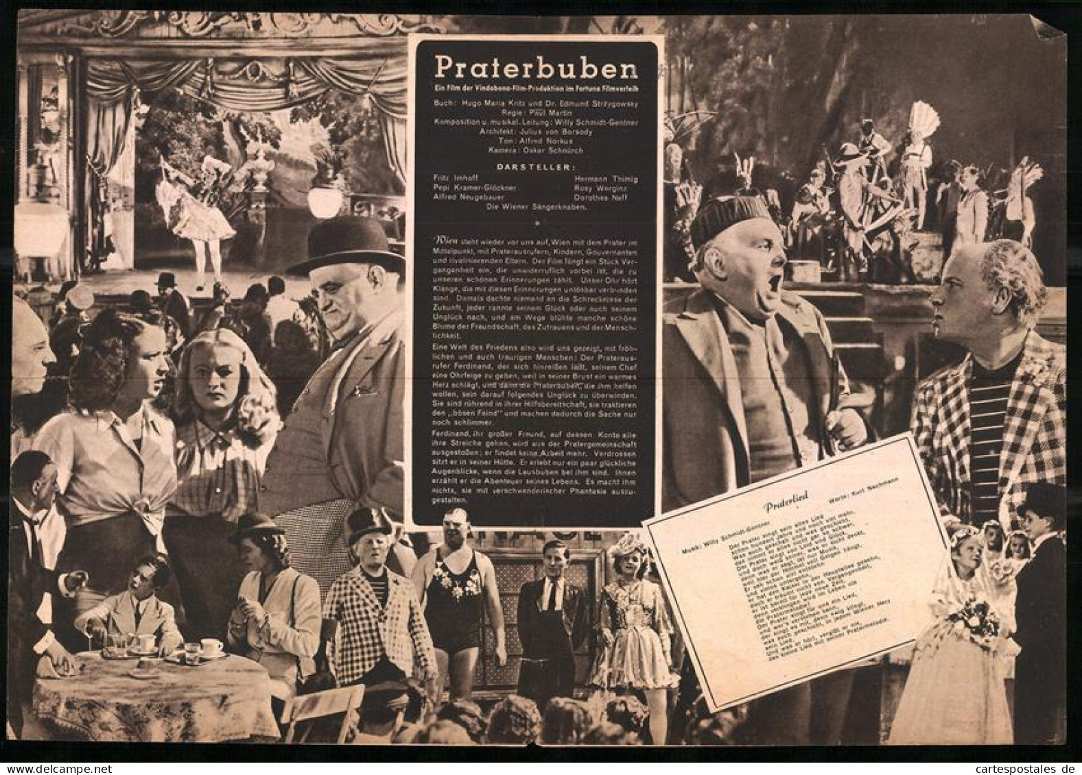 Filmprogramm IFB Nr. 326, Piratenbuben, Hermann Thimig, Rosy Werginz, Regie: Paul Martin  - Magazines