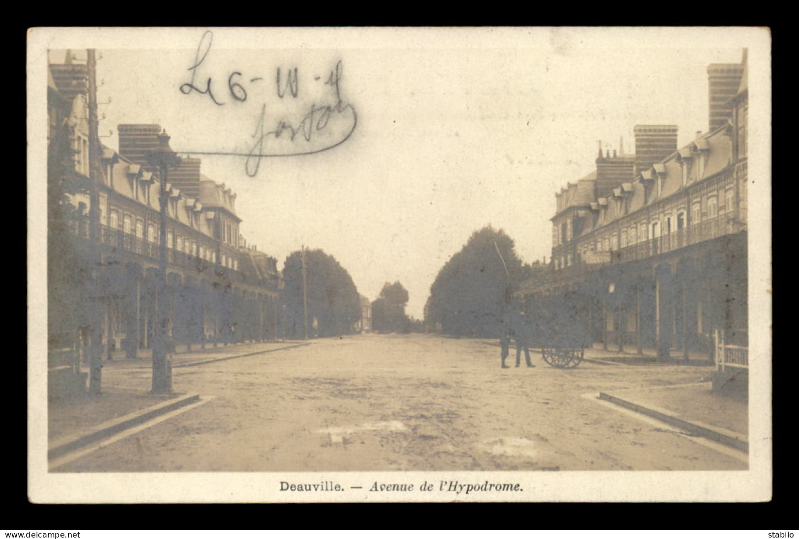 14 - DEAUVILLE - AVENUE DE L'HYPPODROME - Deauville
