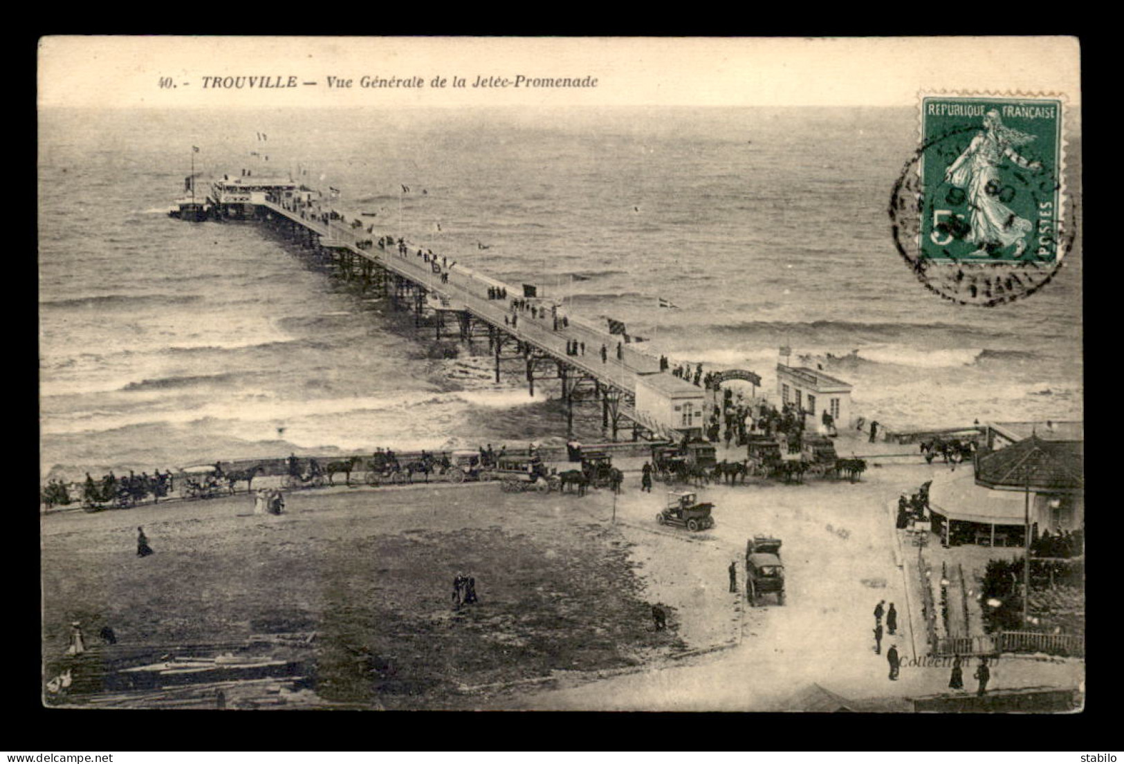 14 - TROUVILLE - LA JETEE-PROMENADE - Trouville