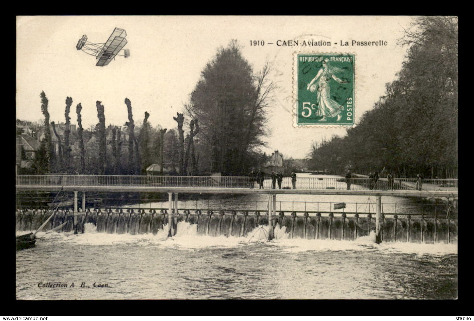 14 - CAEN - AVIATION - LA PASSERELLE - Caen