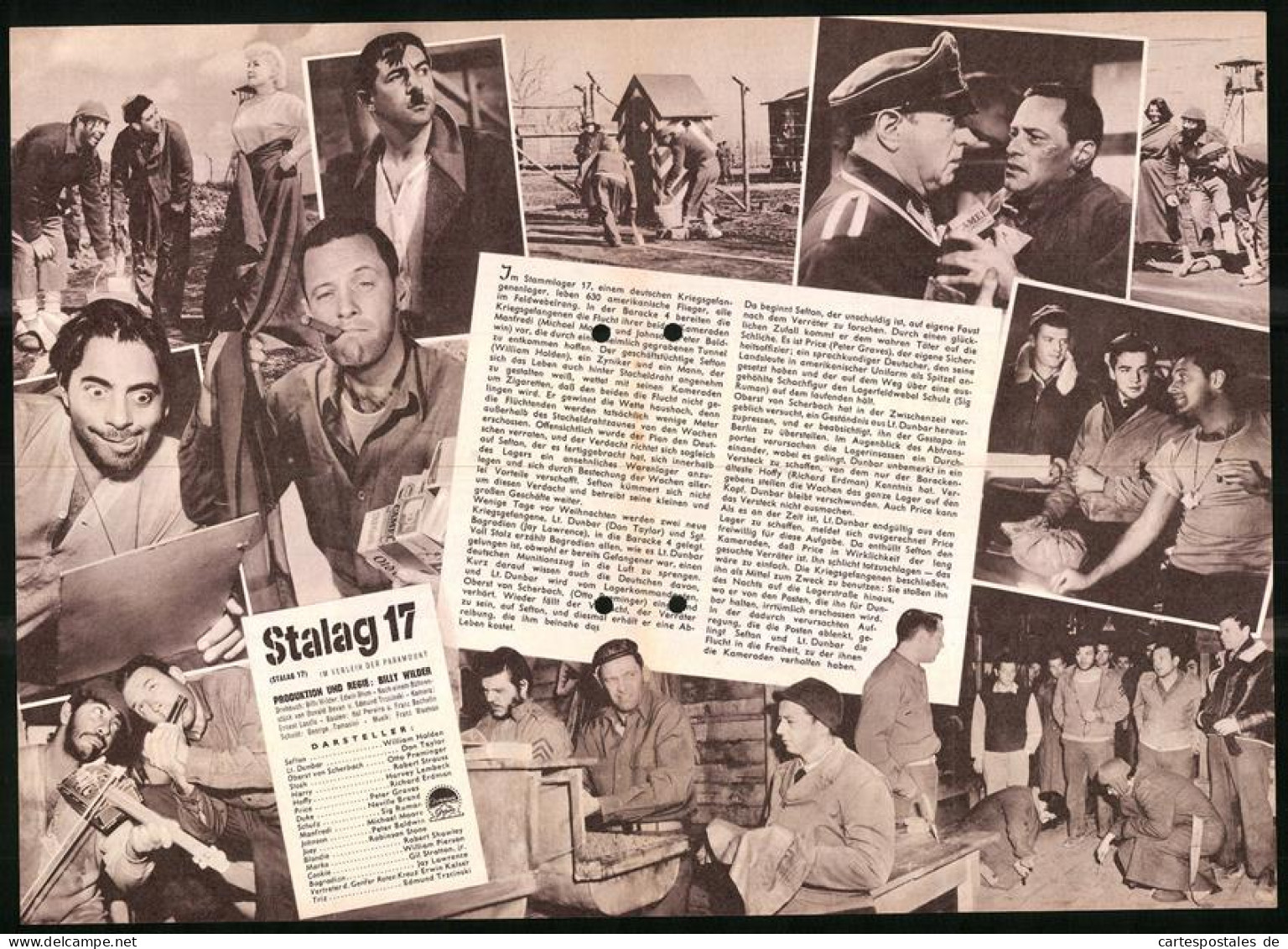 Filmprogramm IFB Nr. 5150, Stalag 17, William Holden, Don Taylor, Regie: Billy Wilder  - Riviste