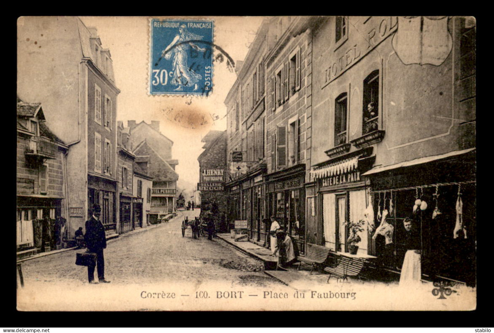 19 - BORT - PLACE DU FAUBOURG - Sonstige & Ohne Zuordnung