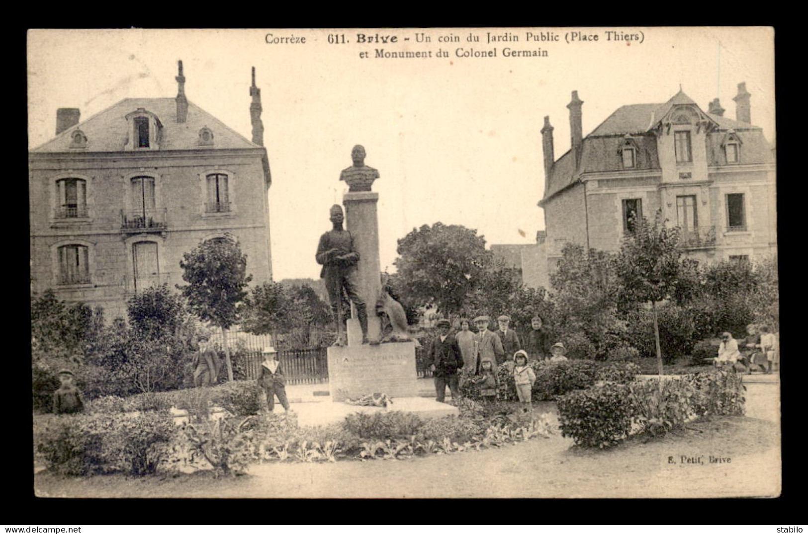 19 - BRIVE - MONUMENT DU COLONEL GERMAIN - Brive La Gaillarde