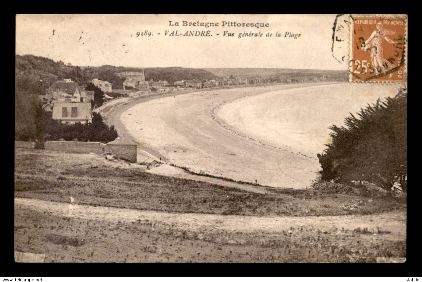 22 - VAL-ANDRE - VUE GENERALE DE LA PLAGE - Pléneuf-Val-André