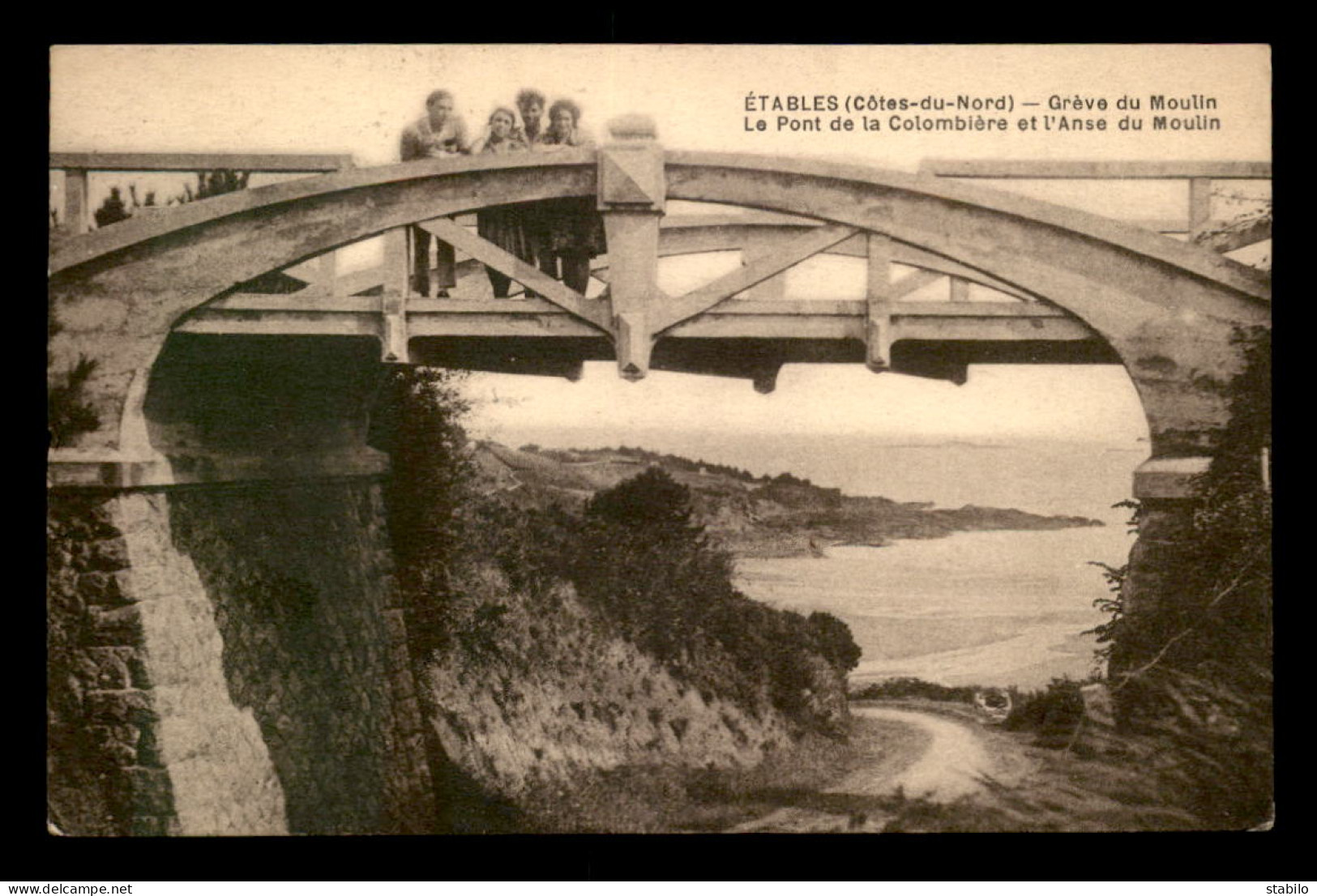 22 - ETABLES-SUR-MER - GREVE DU MOULIN - PONT DE LA COLOMBIERE - Etables-sur-Mer