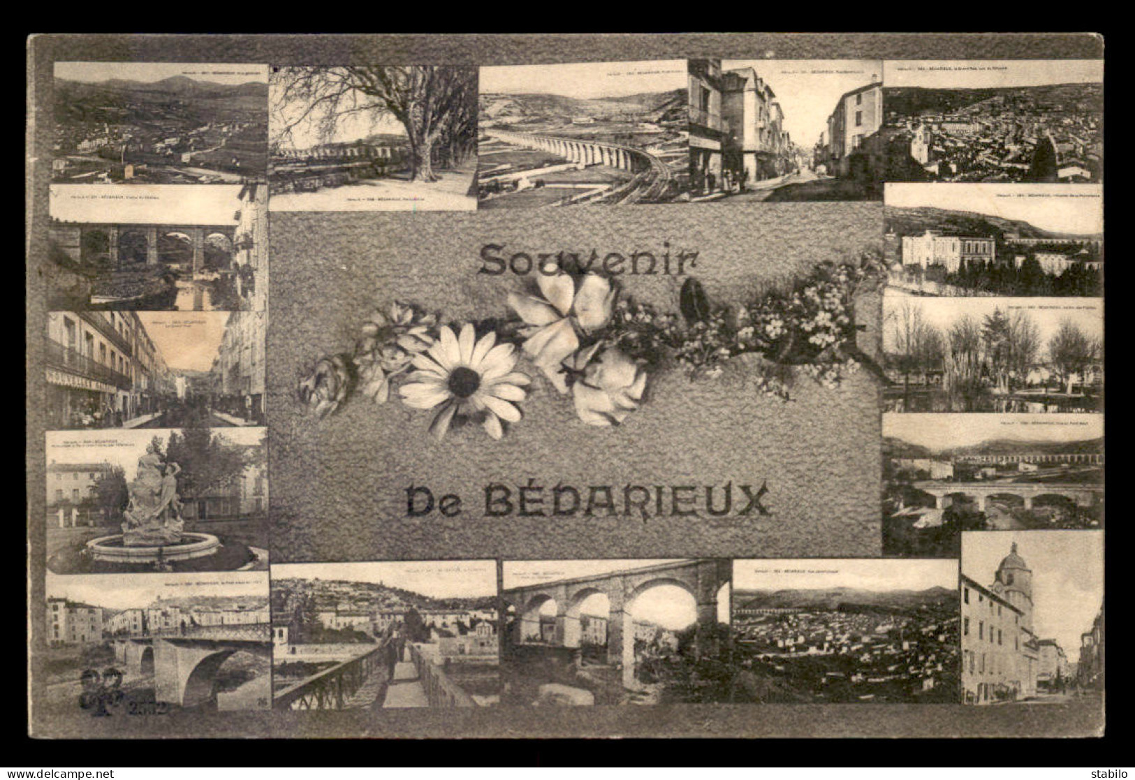 34 - BEDARIEUX - SOUVENIR MULTIVUES - Bedarieux