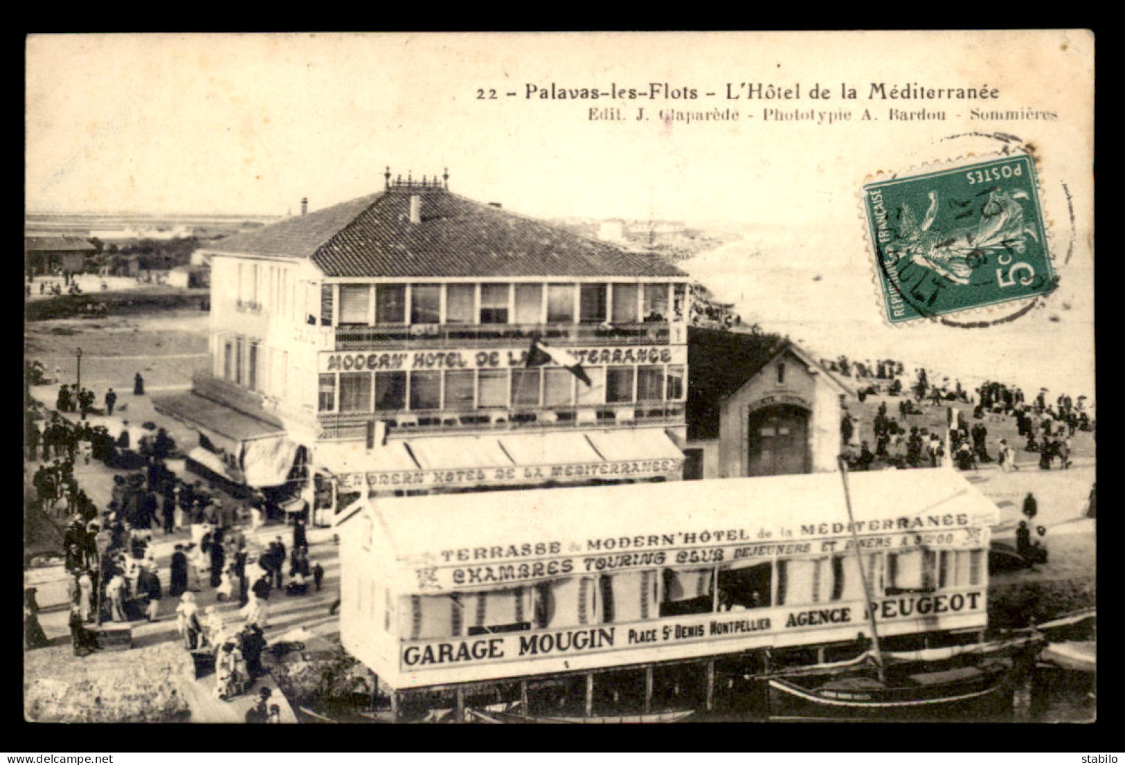 34 - PALAVAS-LES-FLOTS - L'HOTEL DE LA MEDITERRANEE - Palavas Les Flots