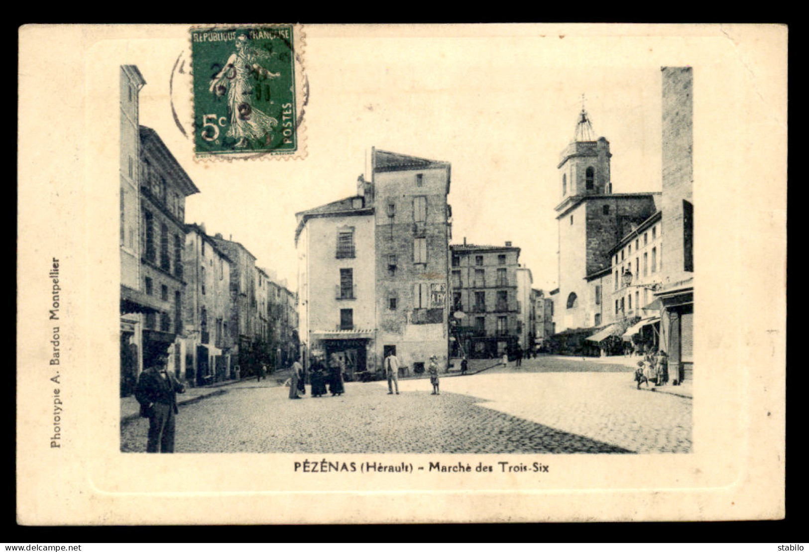 34 - PEZENAS - MARCHE DES TROIS-SIX - Pezenas