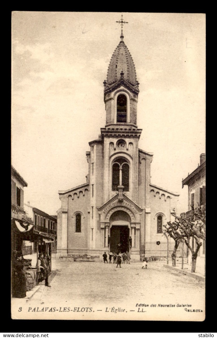 34 - PALAVAS-LES-FLOTS - L'EGLISE - Palavas Les Flots