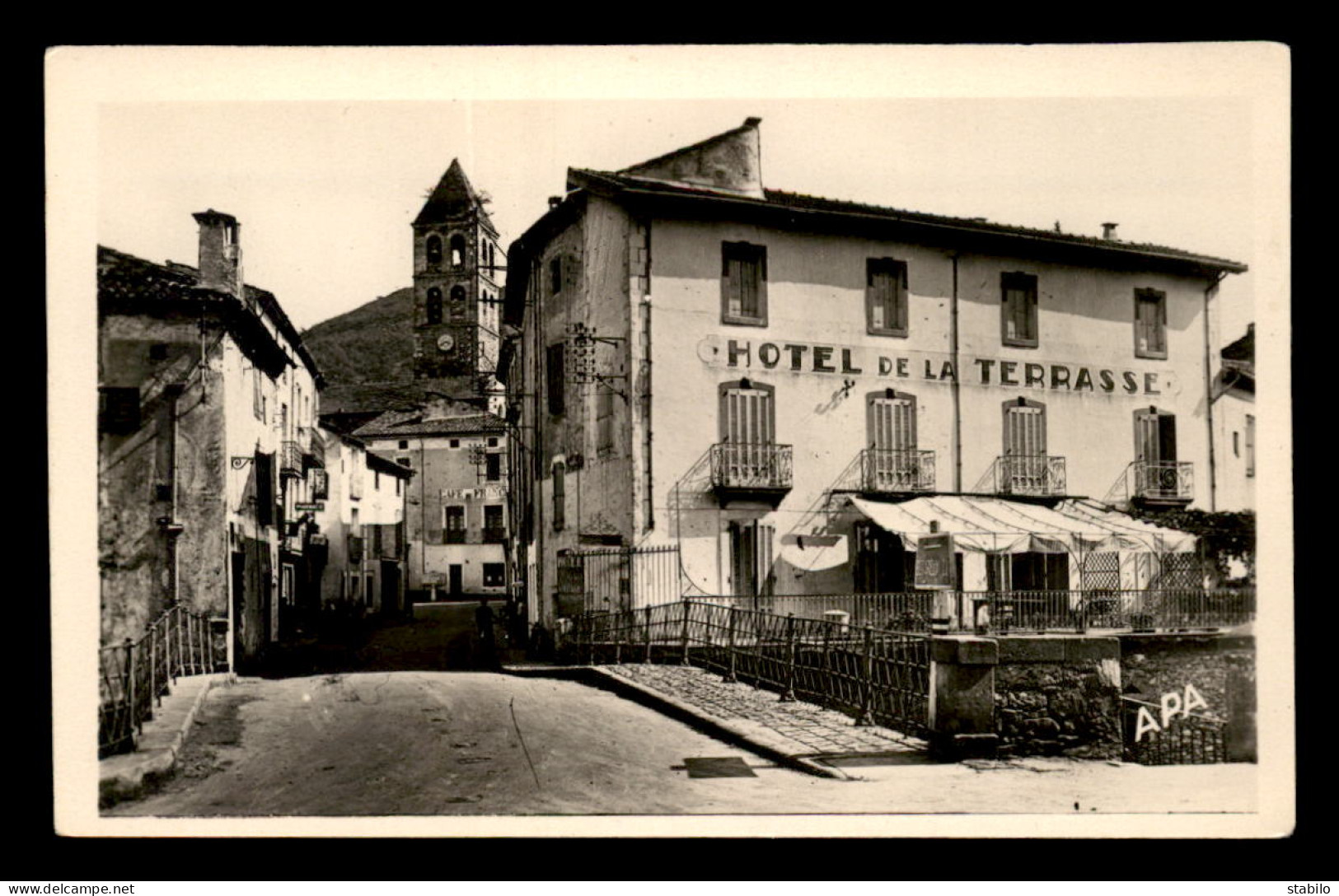 34 - ST-GERVAIS-SUR-MARE - RUE DE LA PLACE - HOTEL DE LA TERRASSE - Andere & Zonder Classificatie