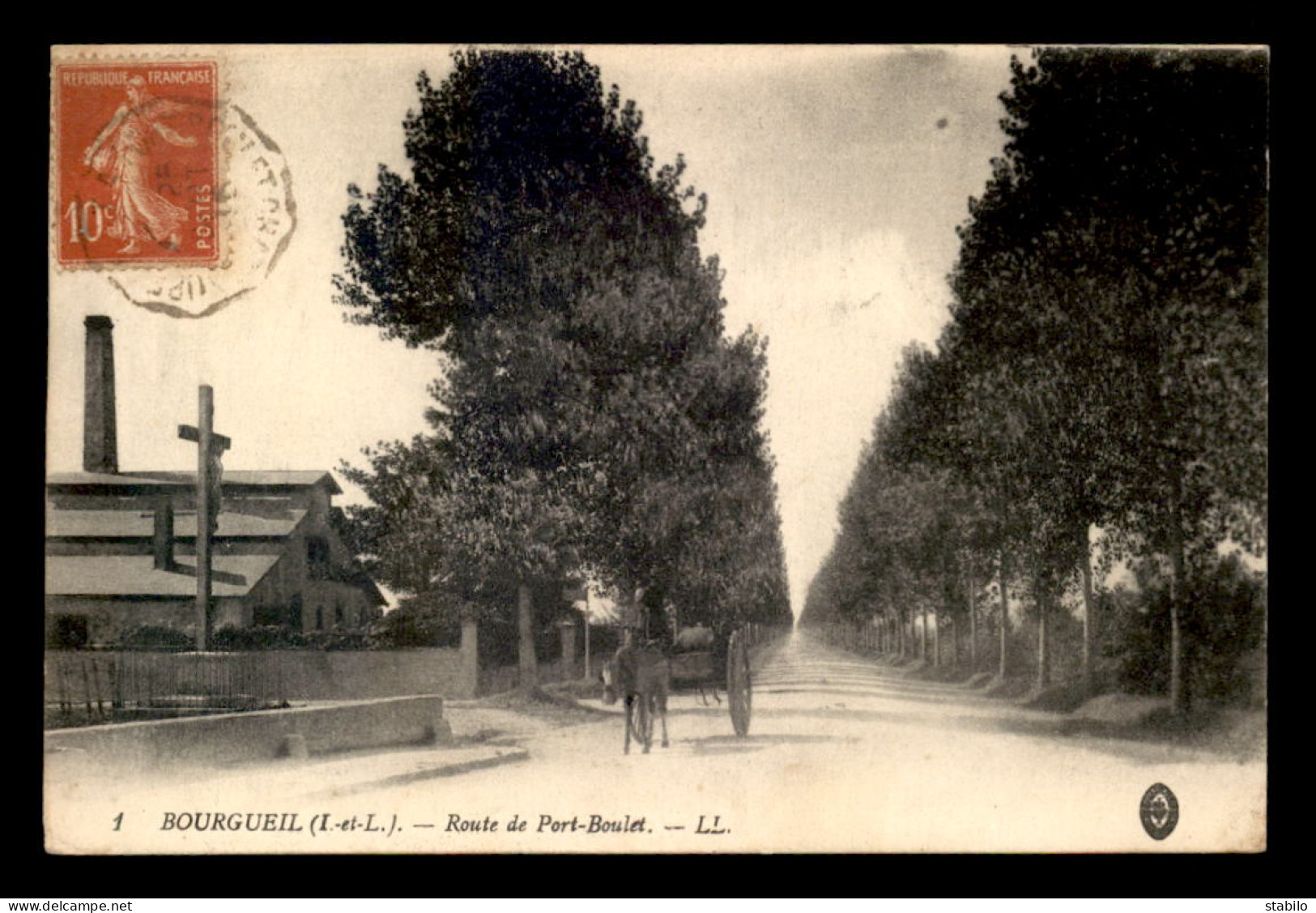 37 - BOURGUEIL - ROUTE DE PORT-BOULET - Sonstige & Ohne Zuordnung