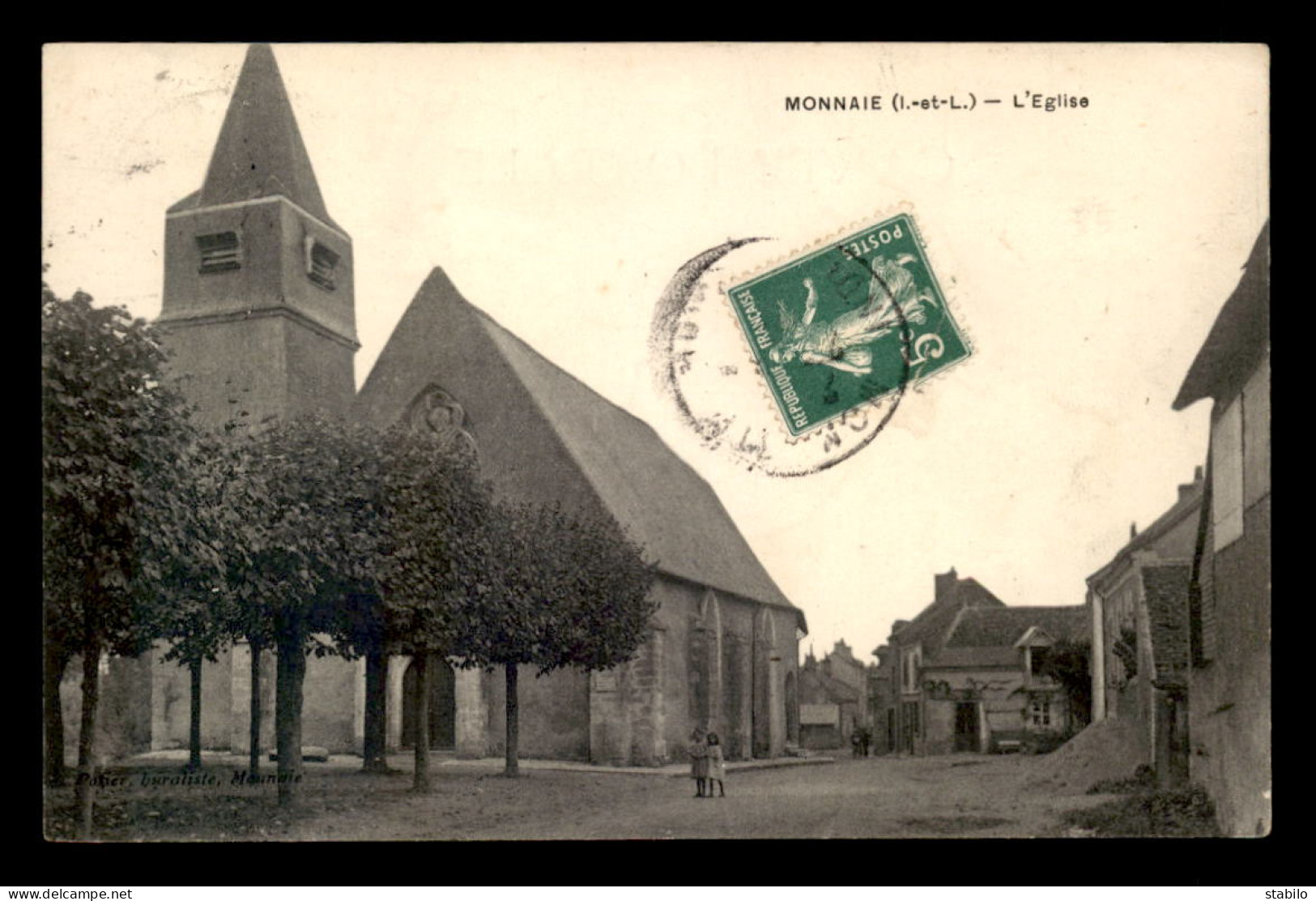 37 - MONNAIE - L'EGLISE - Monnaie