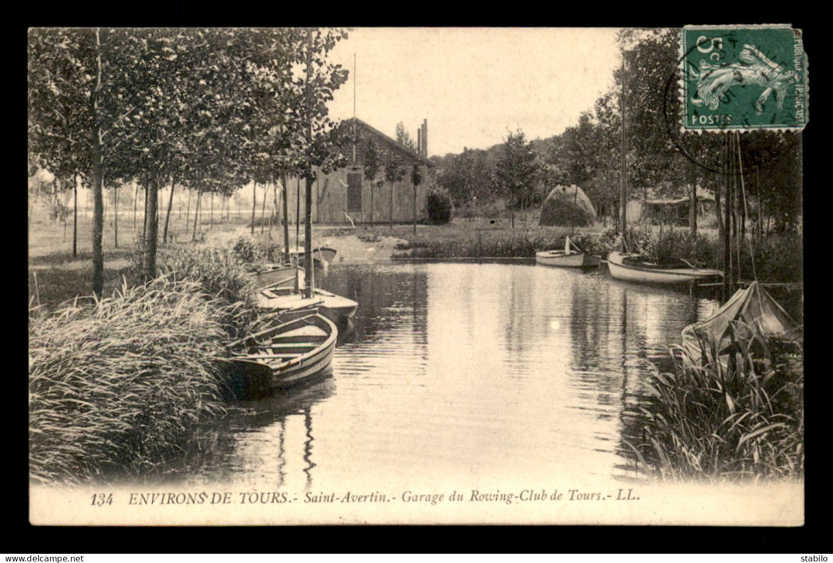 37 - ST-AVERTIN - GARAGE DU ROWING-CLUB DE TOURS - Saint-Avertin