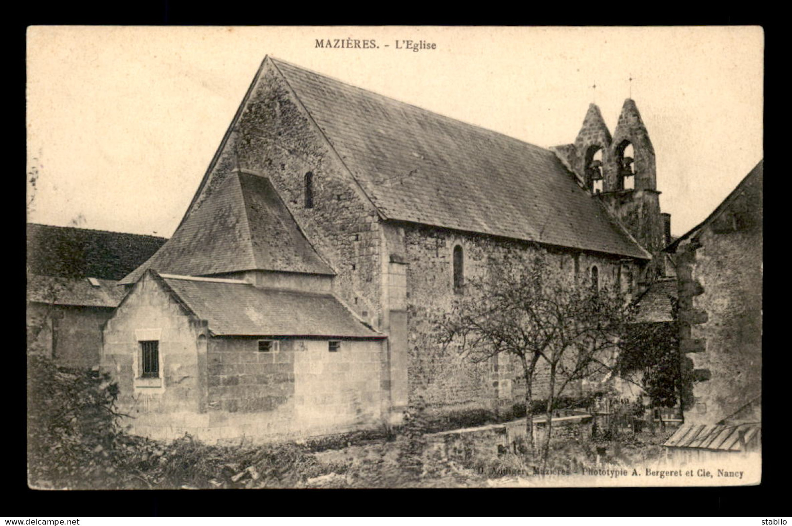 37 - MAZIERES - L'EGLISE - Other & Unclassified