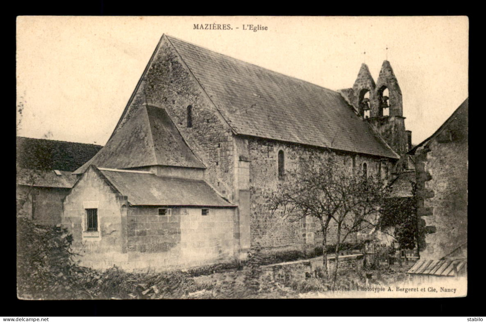 37 - MAZIERES - L'EGLISE - Autres & Non Classés