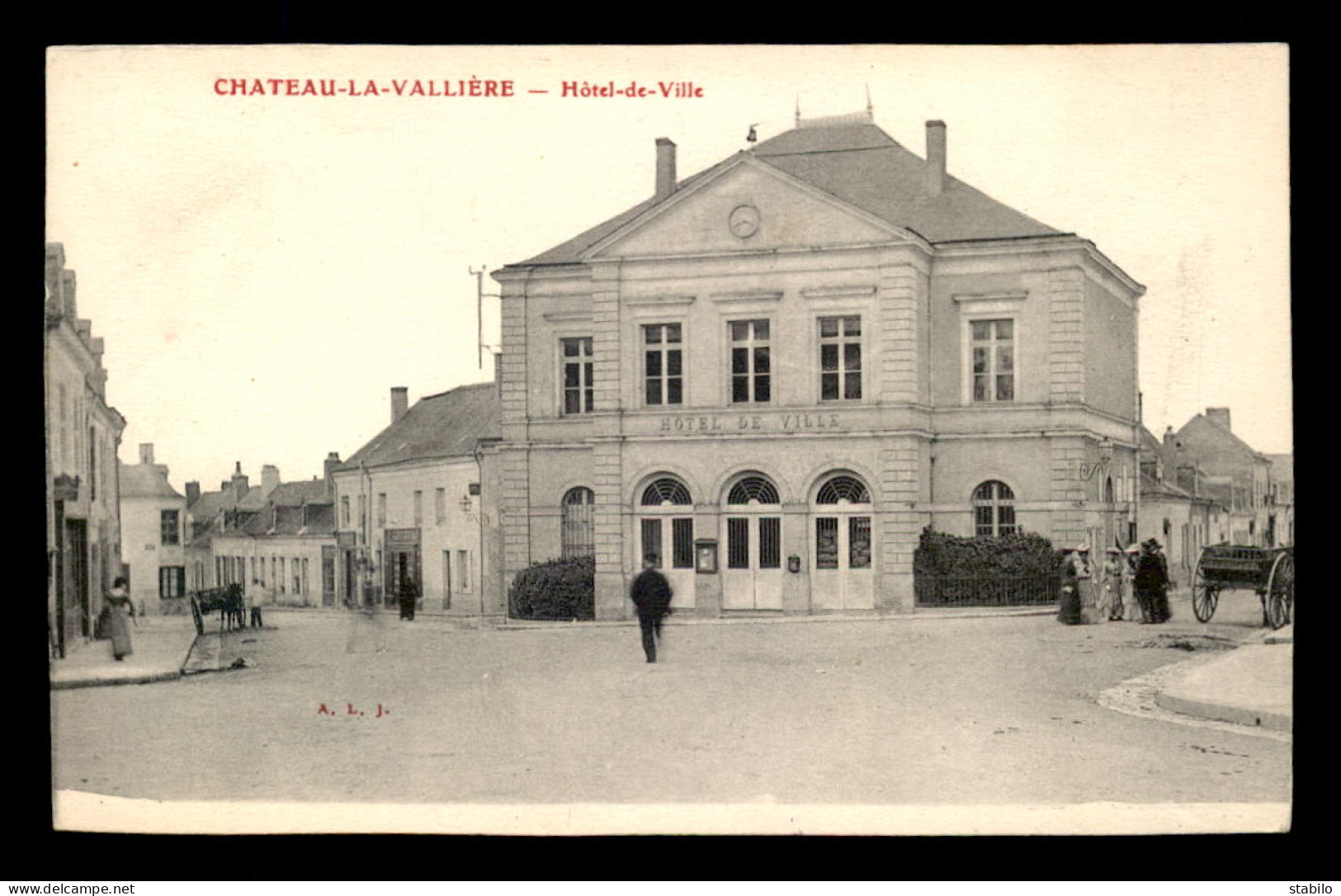 37 - CHATEAU-LA-VALLIERE - HOTEL DE VILLE - Other & Unclassified