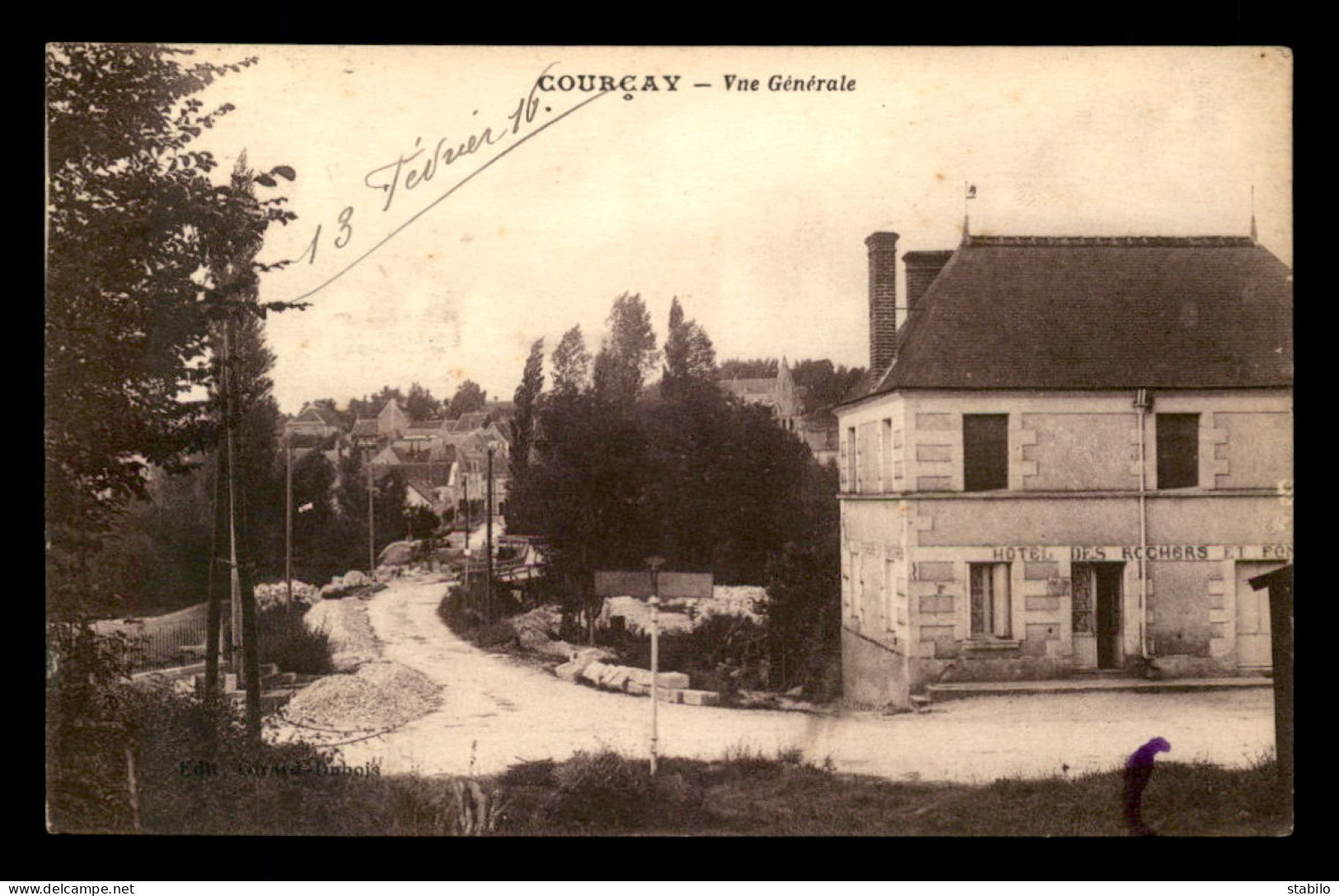 37 - COURCAY - VUE GENERALE - HOTEL DES ROCHERS - Other & Unclassified