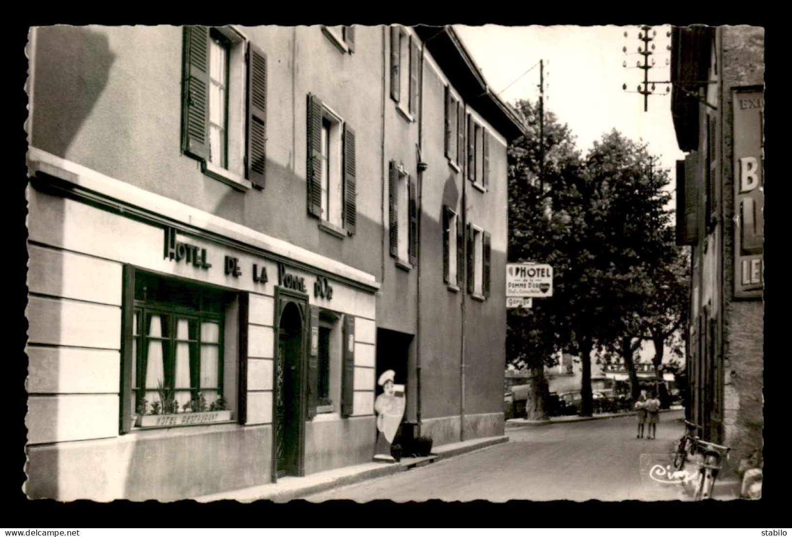 38 - TULLINS - HOTEL DE LA POMME D'OR - Tullins