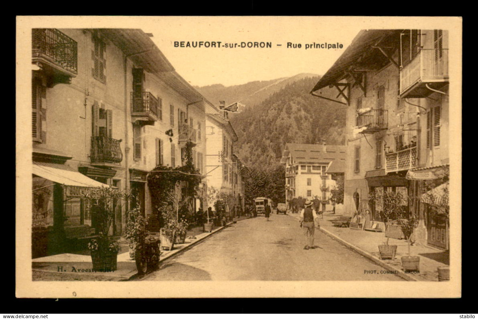 38 - BEAUFORT-SUR-DORON - RUE PRINCIPALE - Sonstige & Ohne Zuordnung