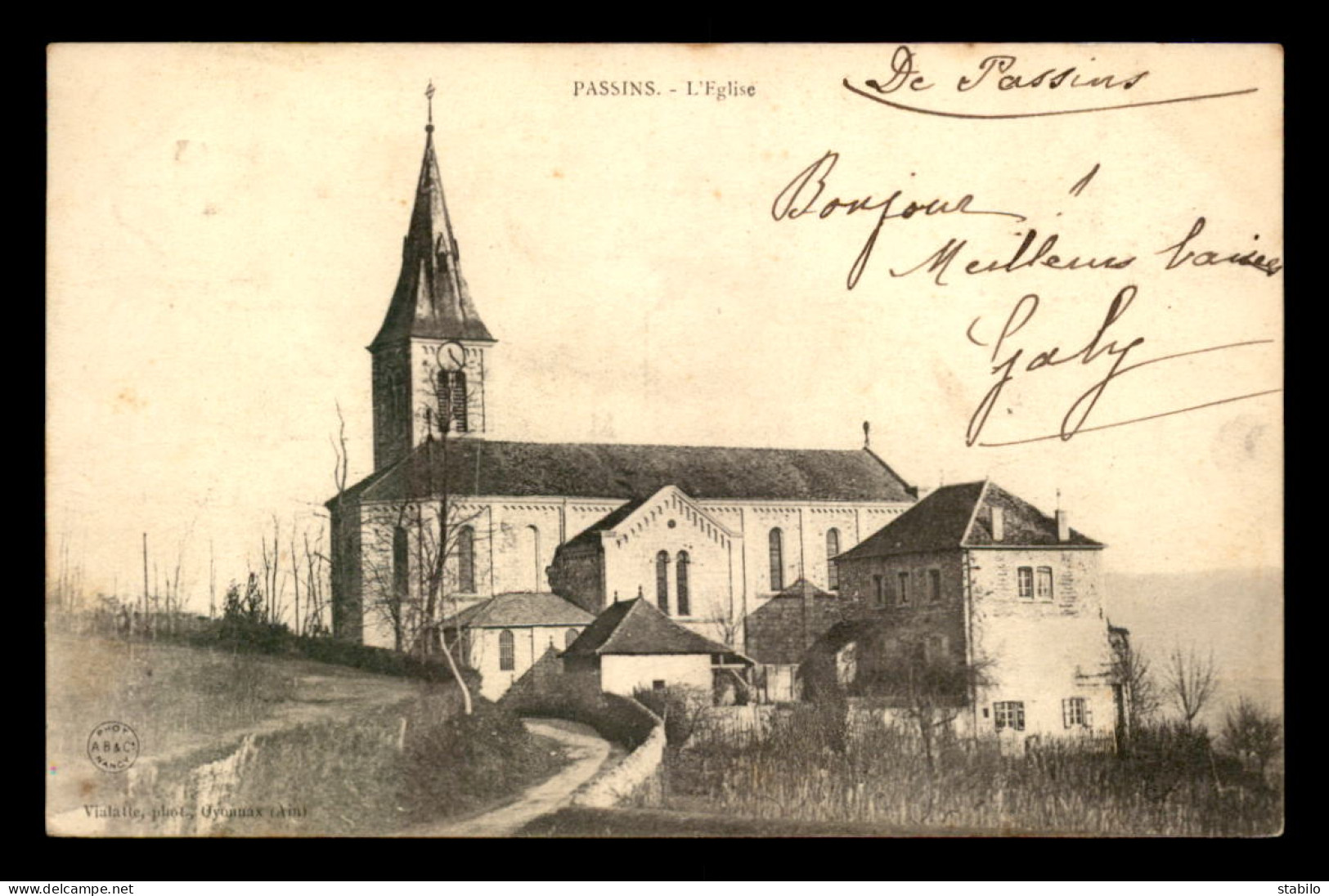 38 - PASSINS - L'EGLISE - Other & Unclassified