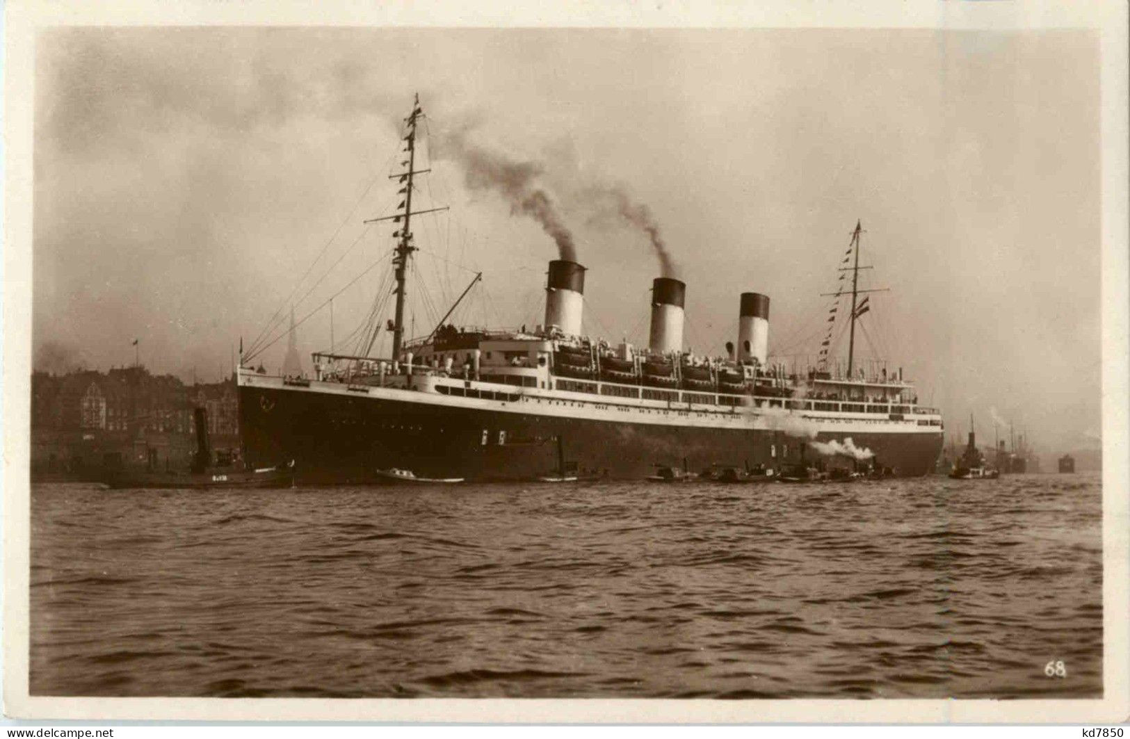Dampfer Cap Arcona - Passagiersschepen