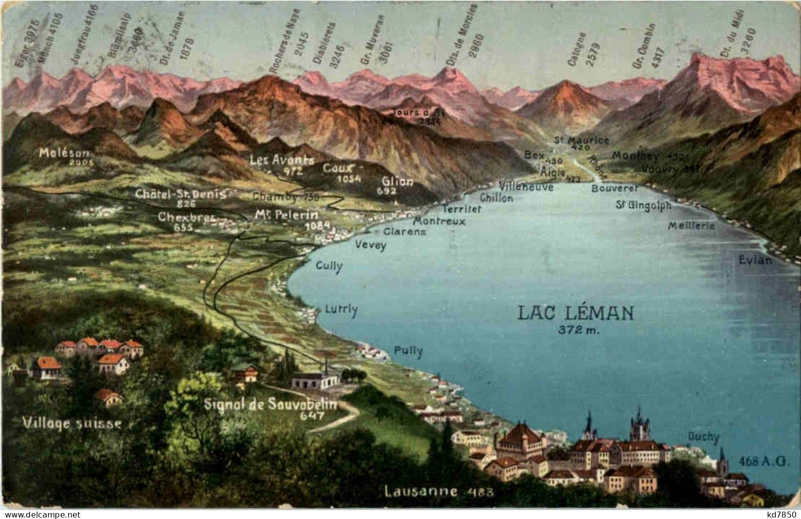 Lausanne Panorama - Lausanne