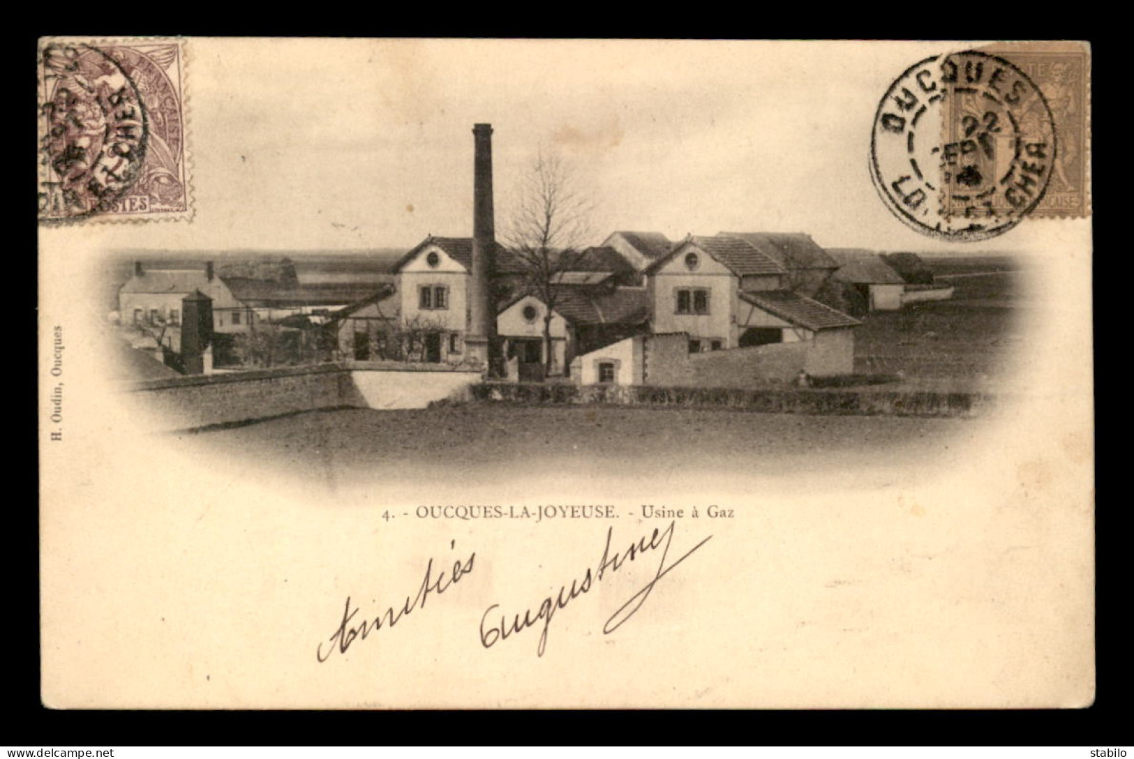 41 - OUCQUES-LA-JOYEUSE - USINE A GAZ - Other & Unclassified