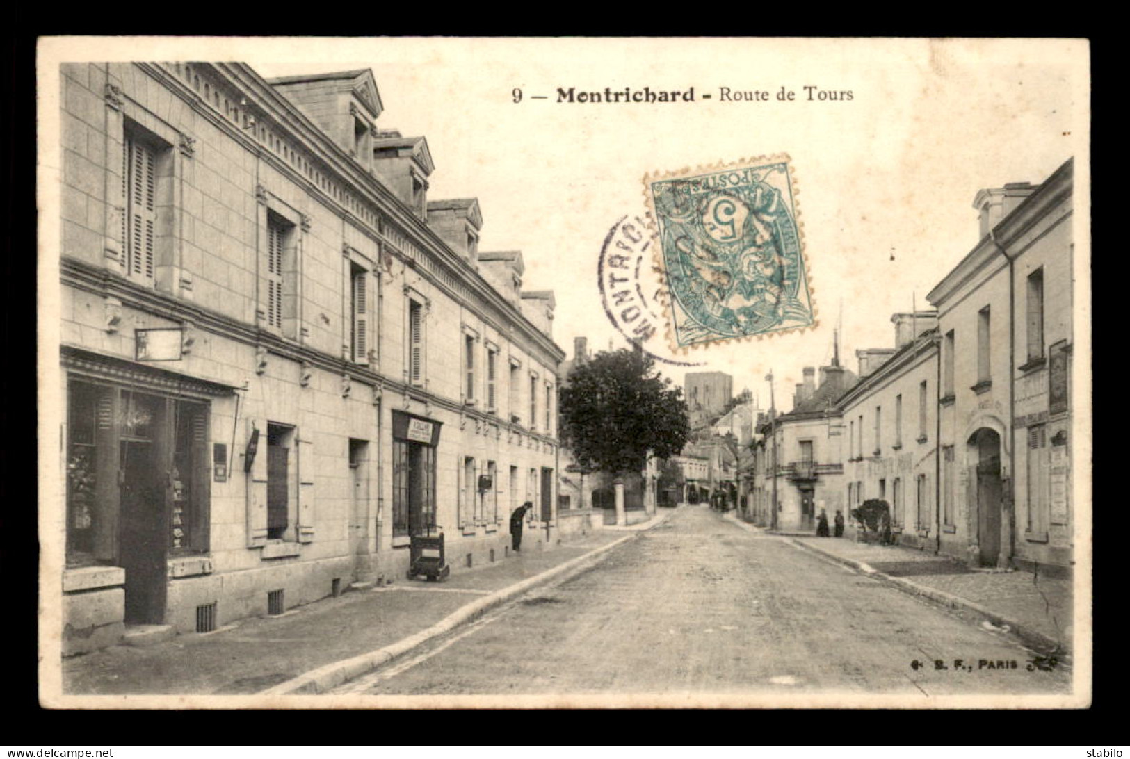 41 - MONTRICHARD - ROUTE DE TOURS - Montrichard