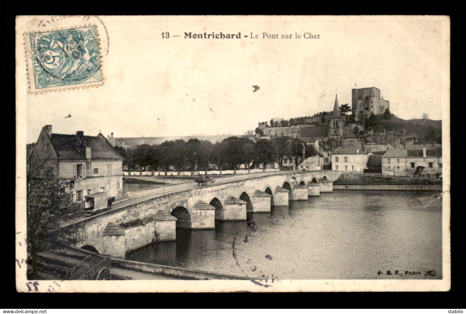 41 - MONTRICHARD - LE PONT SUR LE CHER - Montrichard