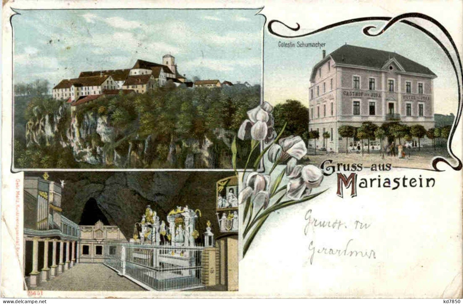 Gruss Aus Mariastein - Litho - Sonstige & Ohne Zuordnung