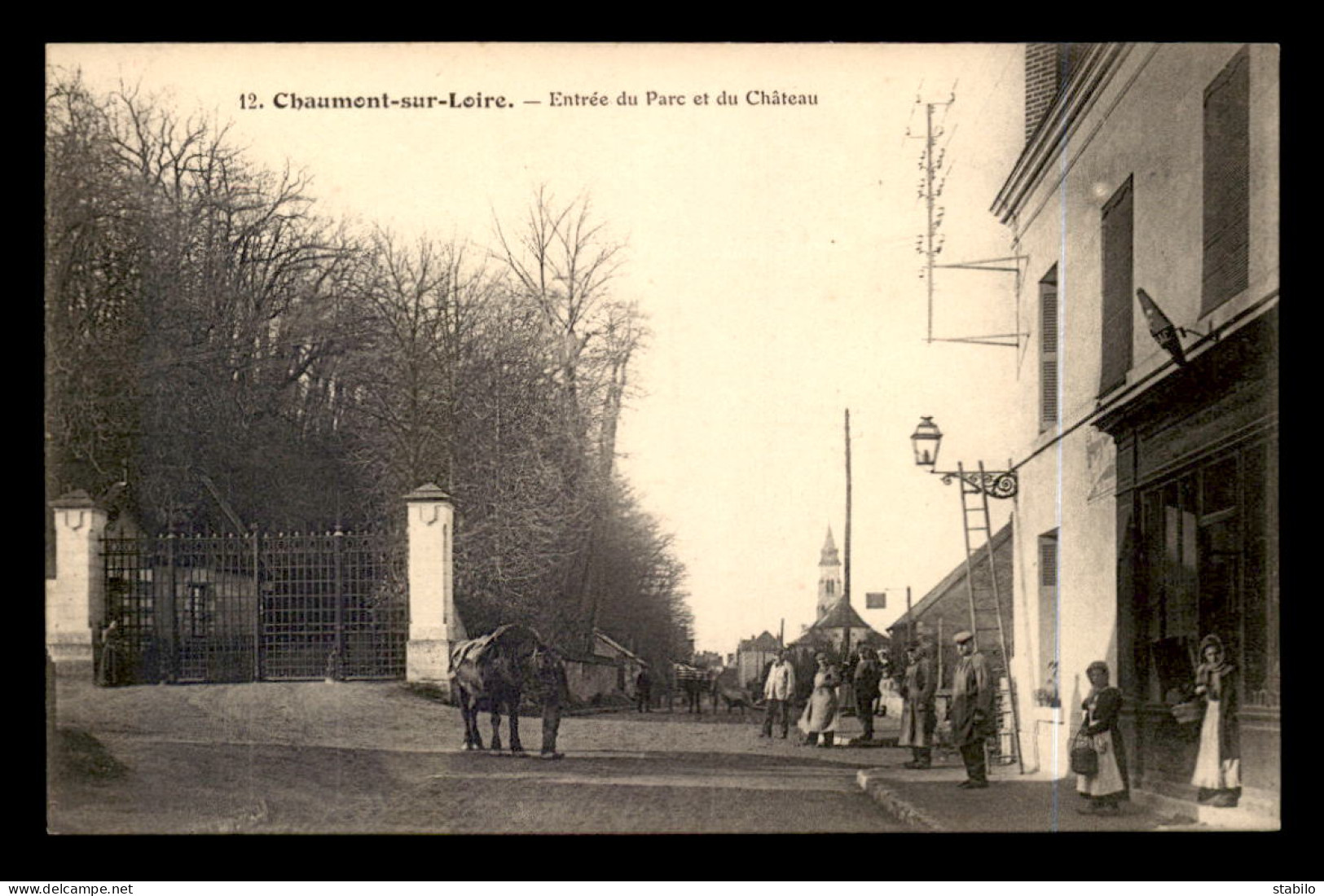 41 - CHAUMONT-SUR-LOIRE - ENTREE DU PARC DU CHATEAU - Sonstige & Ohne Zuordnung