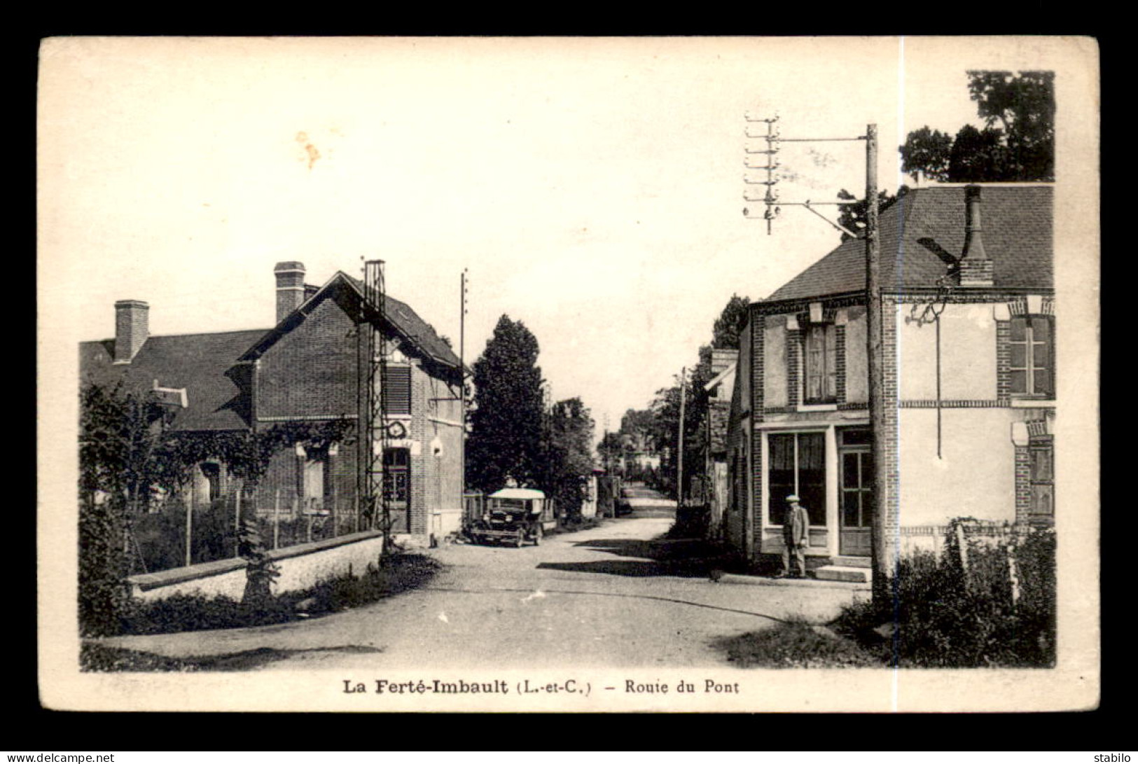 41 - LA FERTE-IMBAULT - ROUTE DU PONT - Sonstige & Ohne Zuordnung