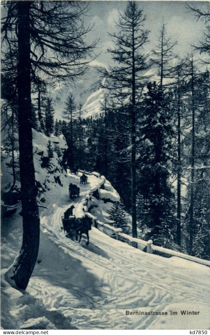 Berninastrasse Im Winter - Sonstige & Ohne Zuordnung