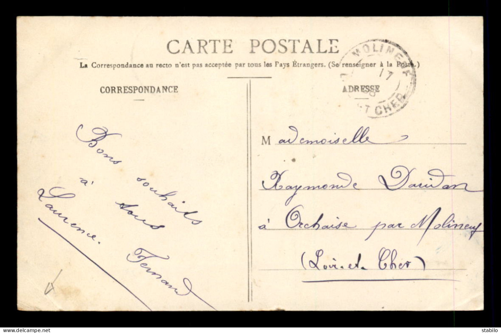 41 - CELLETTES - LA POSTE ET L'EPICERIE LELIEVRE - Other & Unclassified