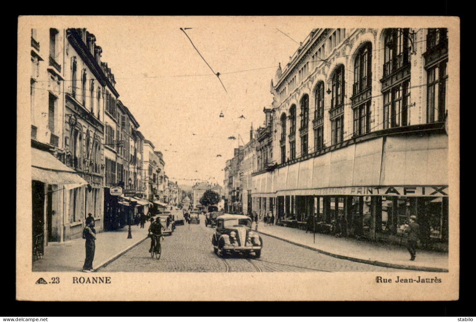 42 - ROANNE - RUE JEAN JAURES - Roanne