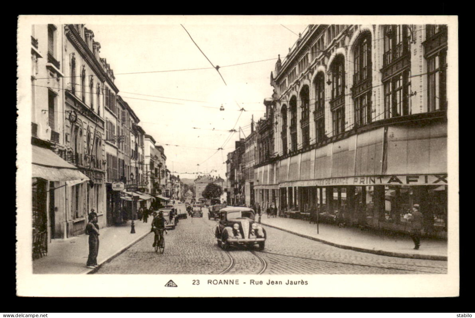 42 - ROANNE - RUE JEAN JAURES - Roanne