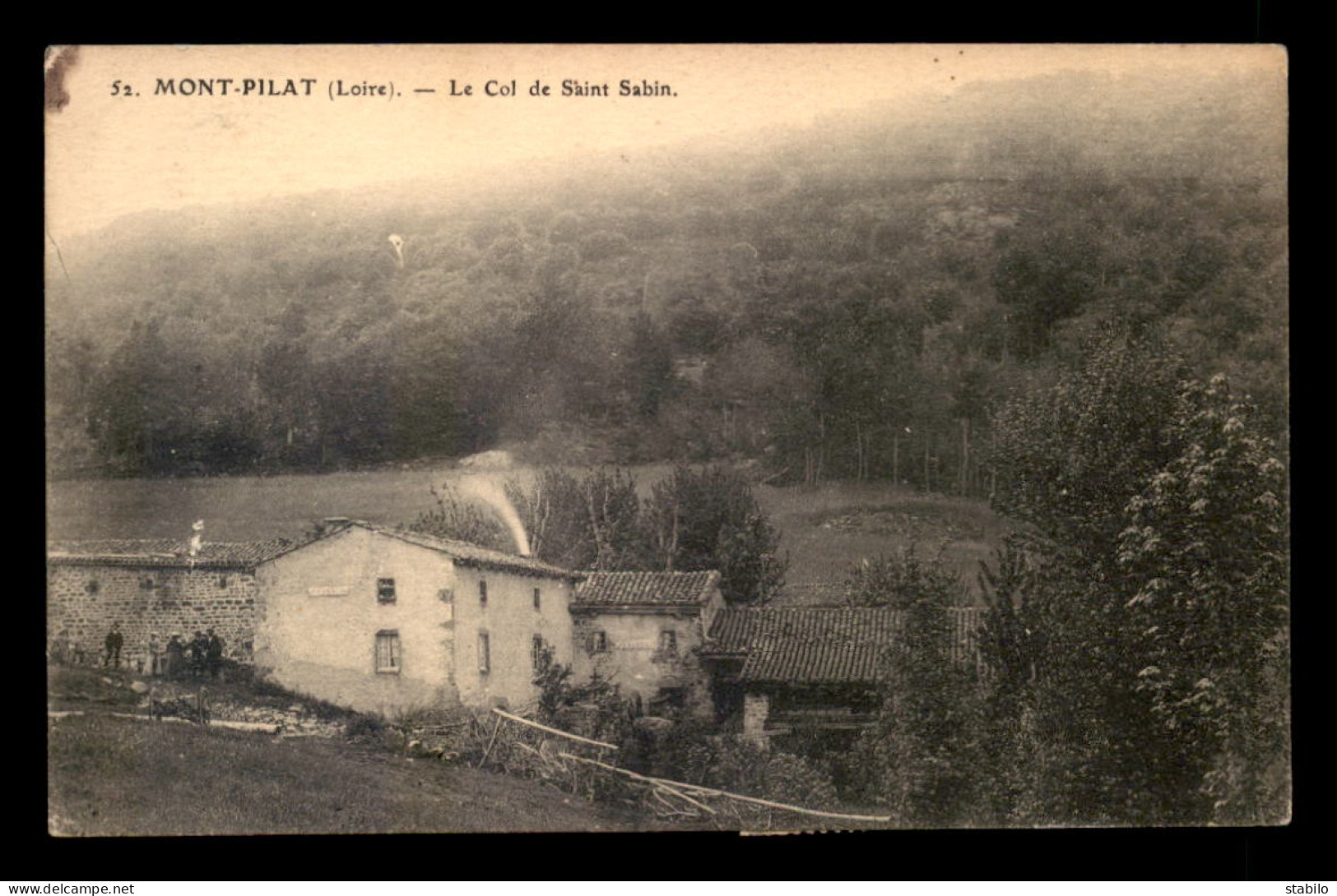 42 - MONT PILAT - LE COL DE ST-SABIN - Mont Pilat