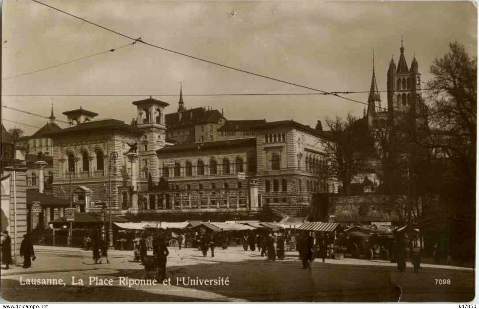 Lausanne - La Place Riponne - Lausanne