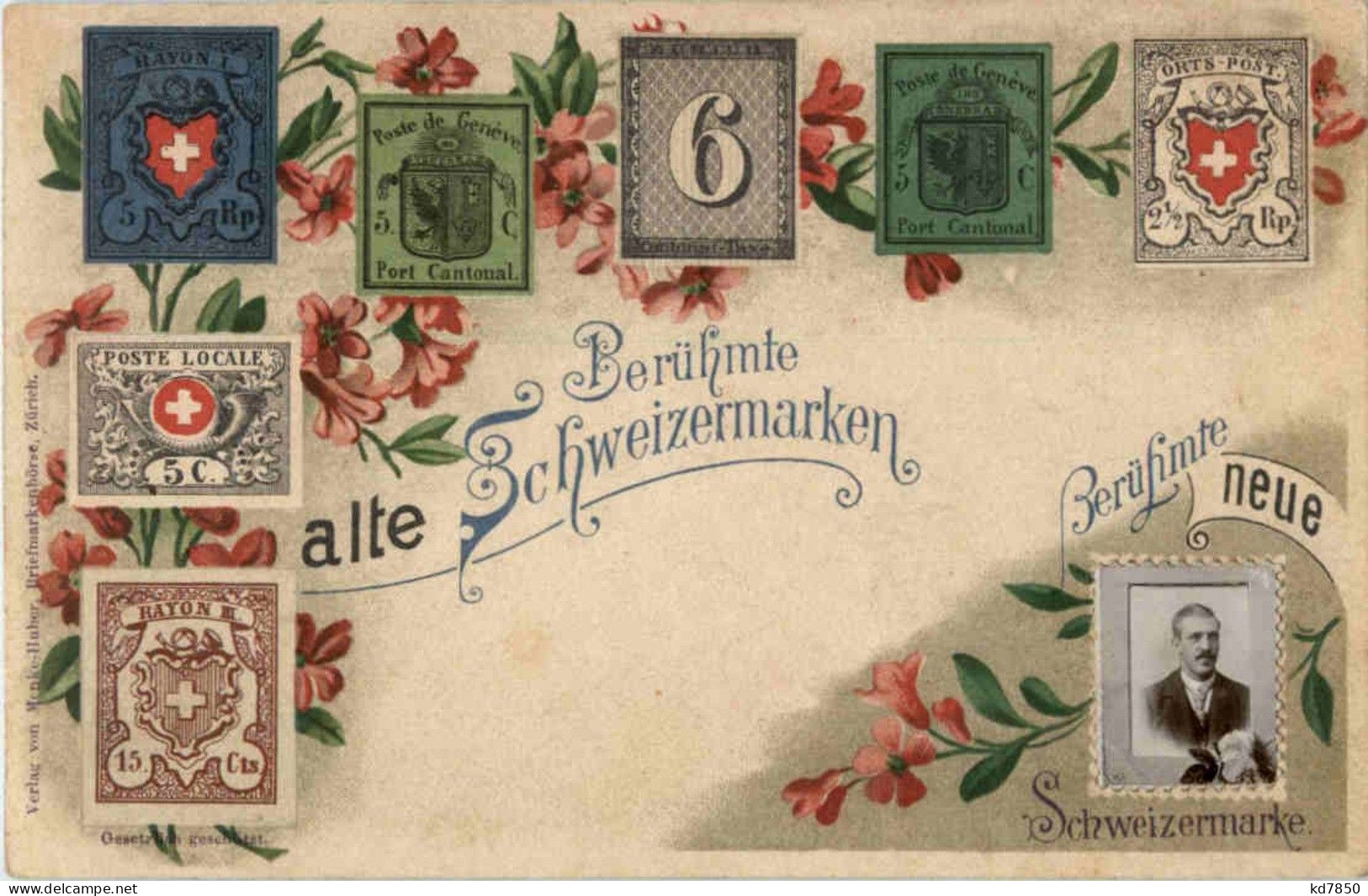 Schweiz Briefmarken - Litho - Other & Unclassified