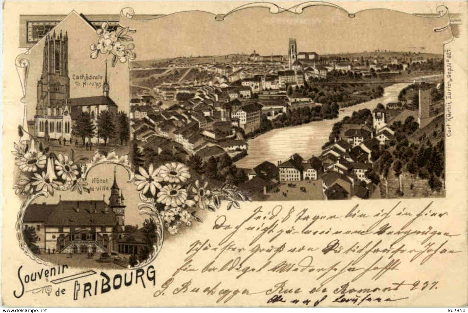 Souvenir De Fribourg - Fribourg