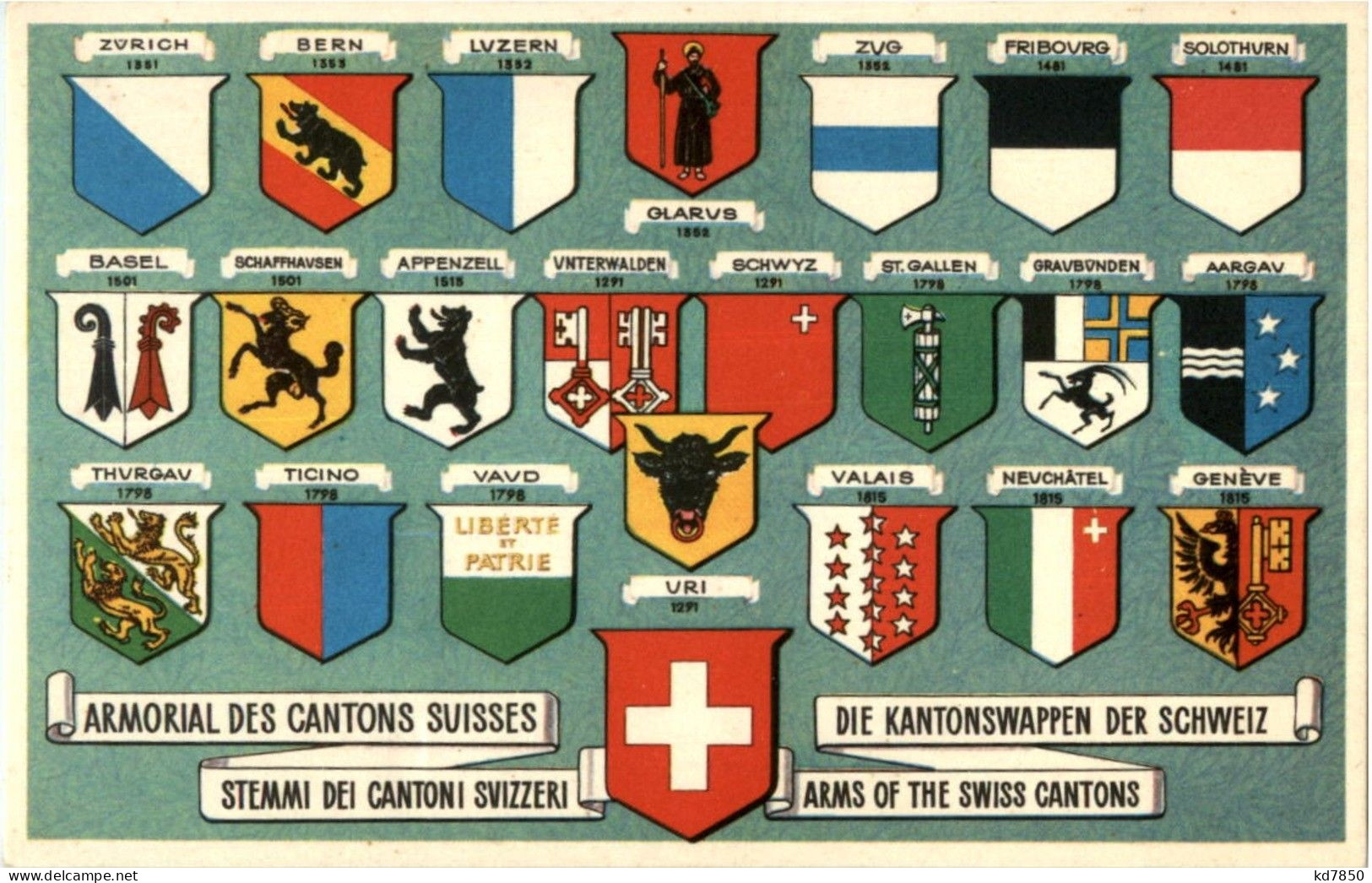 Suisse - Kantonswappen - Altri & Non Classificati