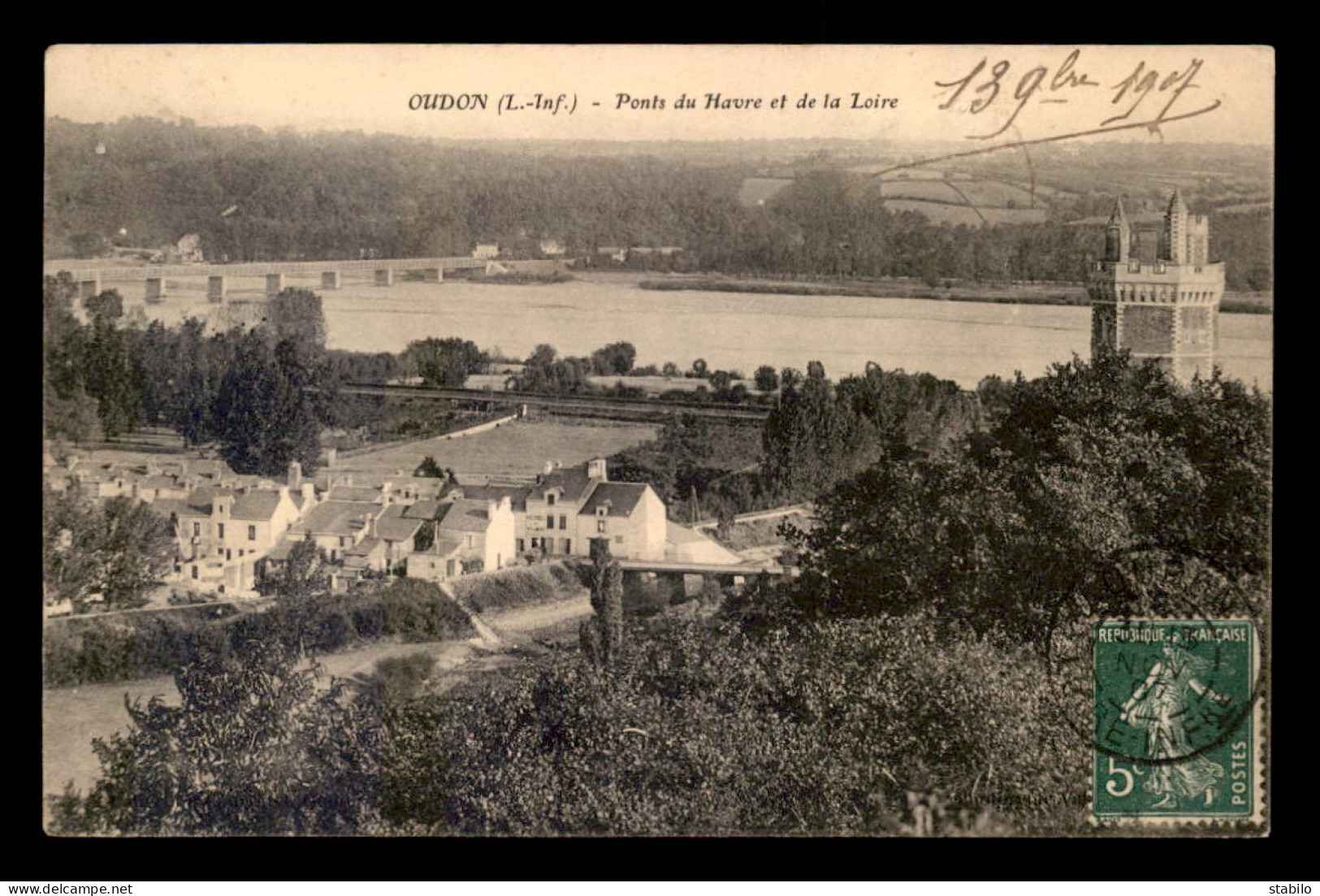 44 - OUDON - PONTS DU HAVRE ET DE LA LOIRE - Oudon