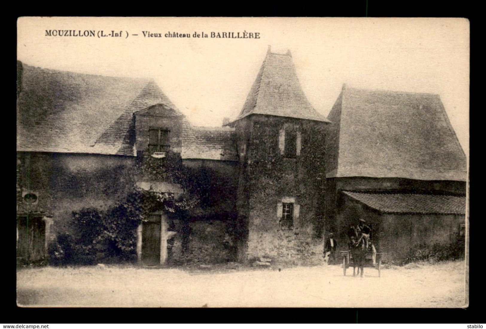 44 - MOUZILLON - VIEUX CHATEAU DE LA BARILLERE - Autres & Non Classés